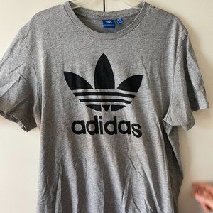 Classic Adidas Originals Grey T-Shirt XL